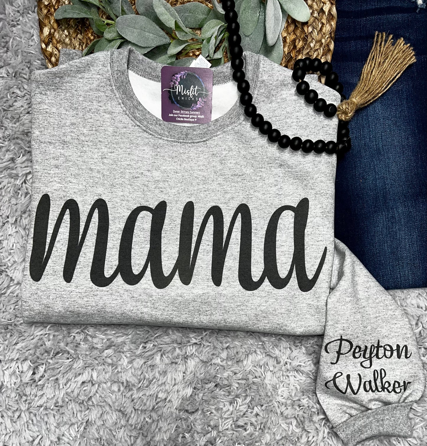 CUSTOMIZABLE "MOTHERS" CREWNECK